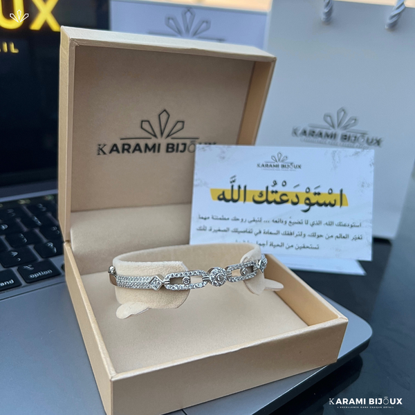 Bracelet "Aurore" en argent 925