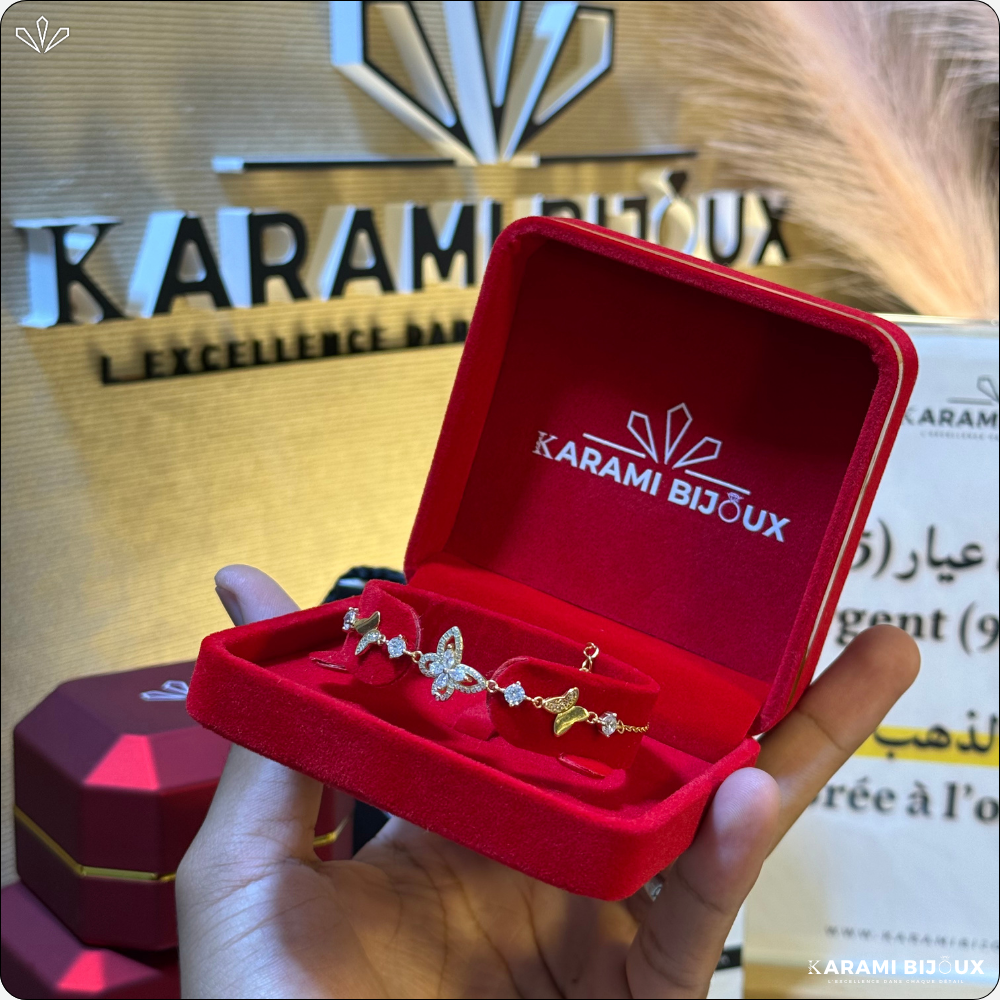 Gourmette Maldova en argent 925 dorée à l’or 18K