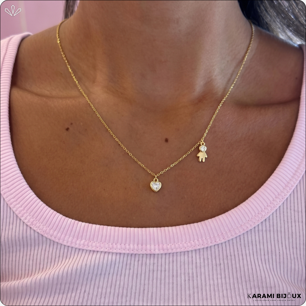 Revier Eviana en argent 925 dorée à l’or 18K