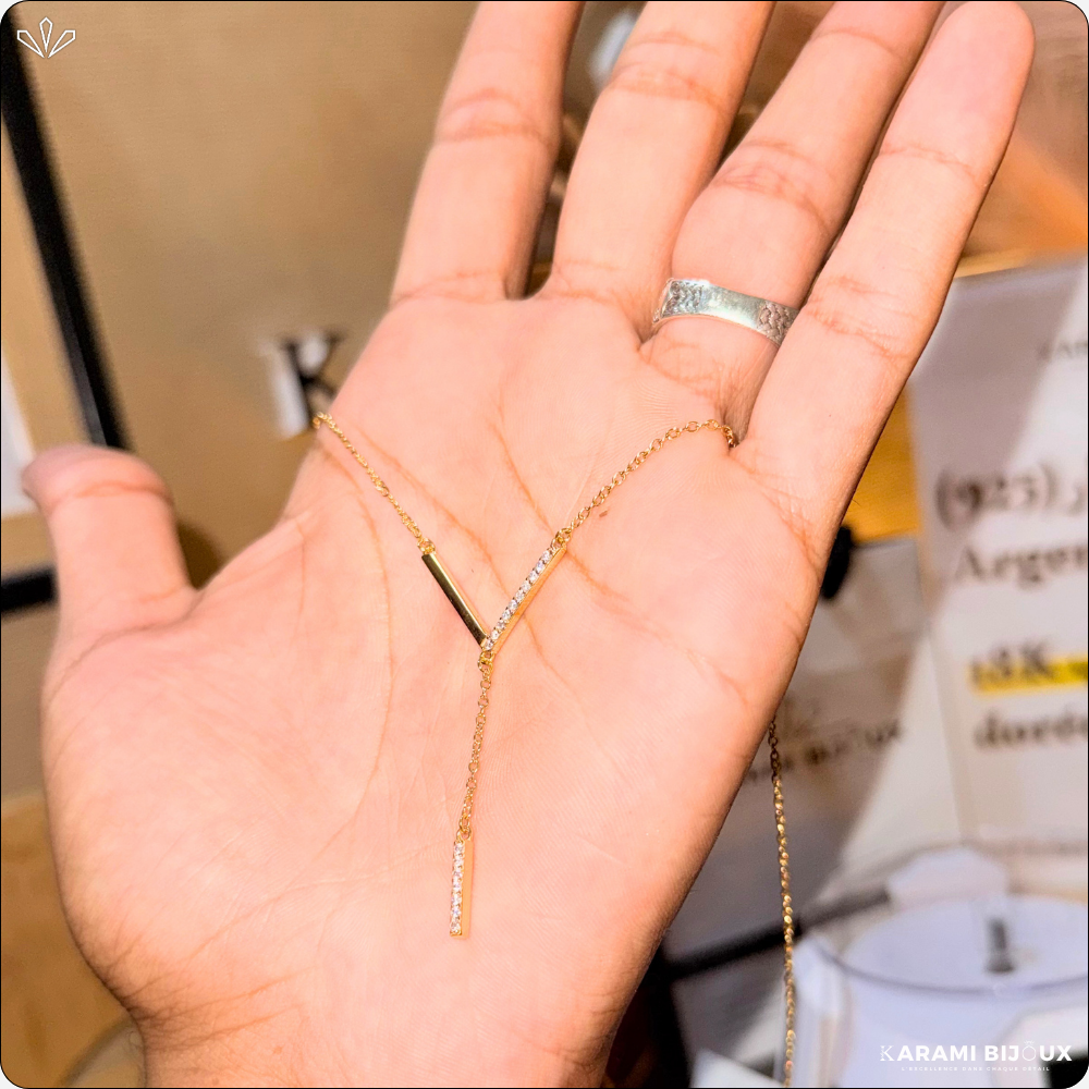 Collier Capila en argent 925 dorée à l’or 18K