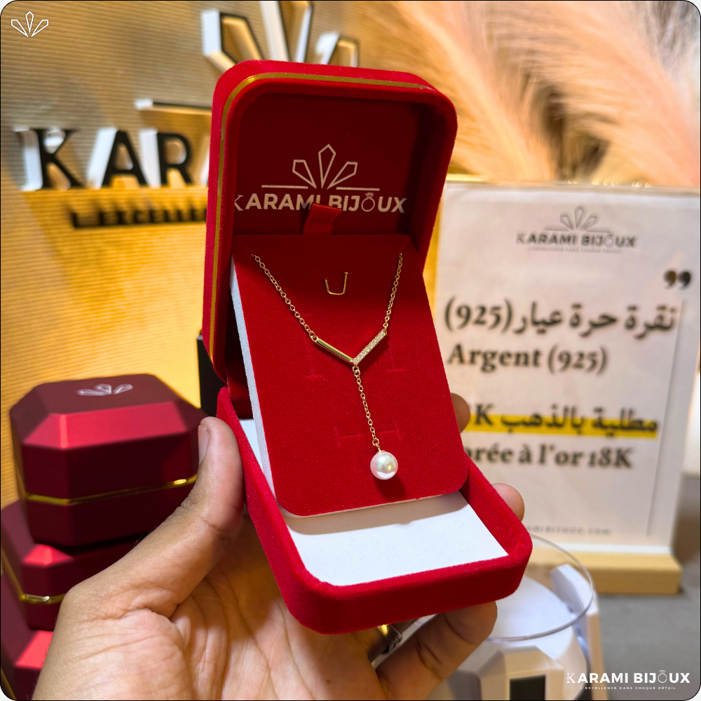 Collier Viloria en argent 925 dorée à l’or 18K