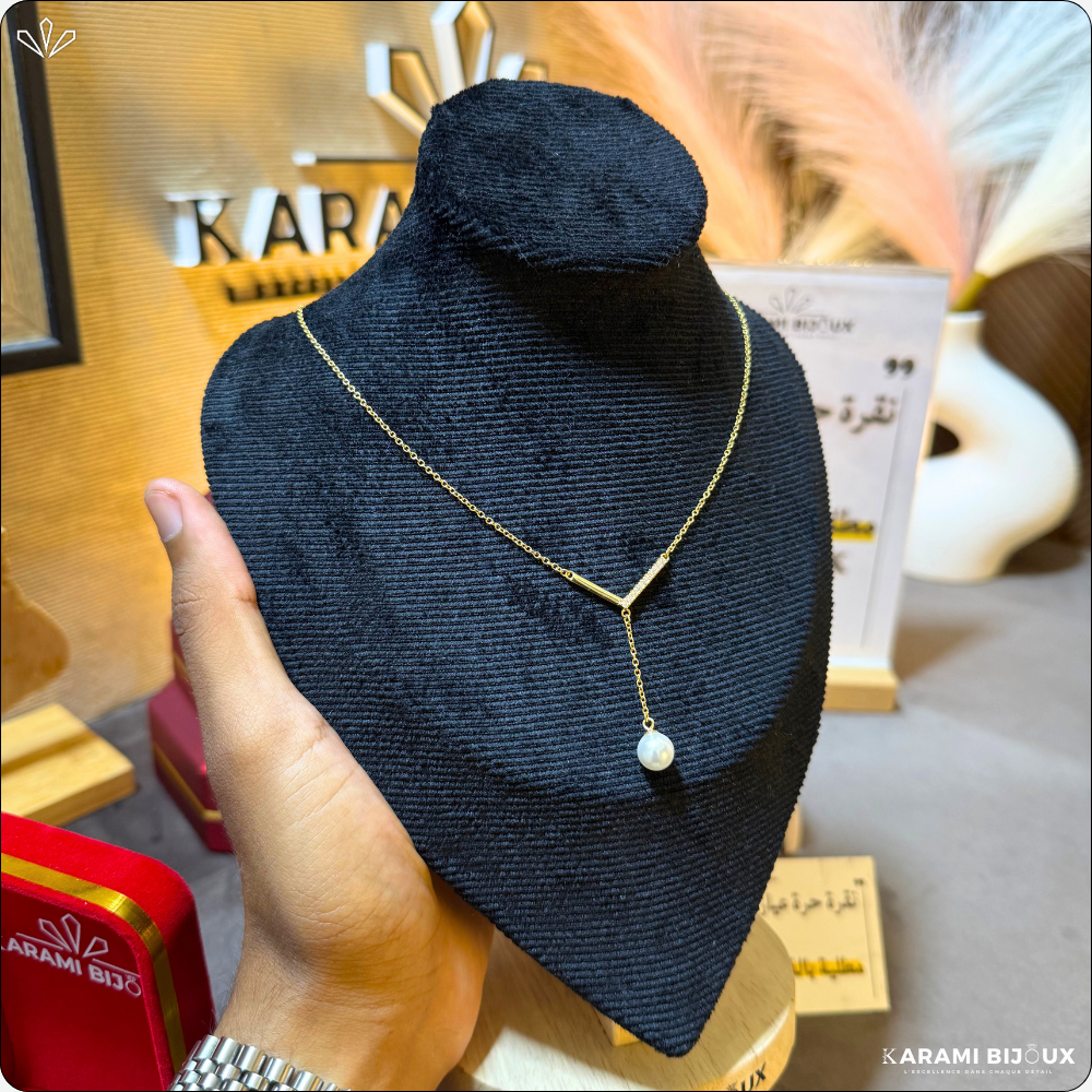 Collier Viloria en argent 925 dorée à l’or 18K
