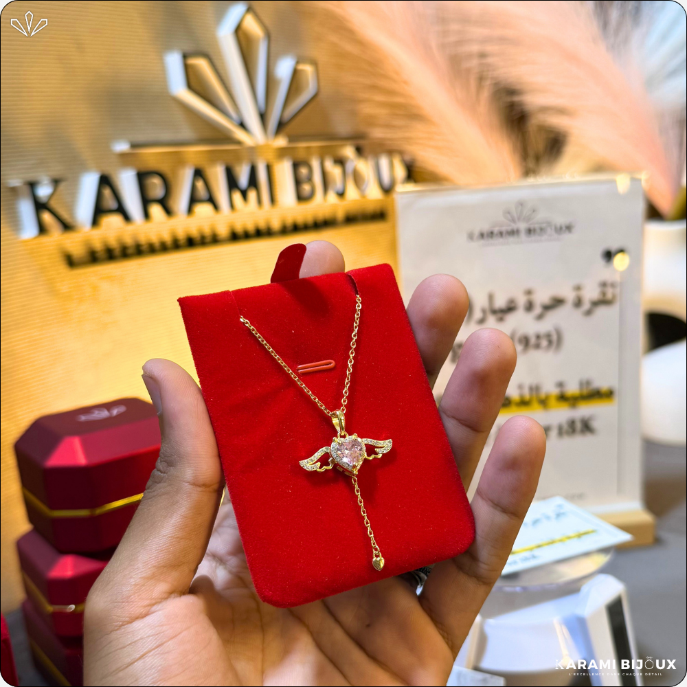 Collier Ribika Argent 925 Doré à l’Or 18K
