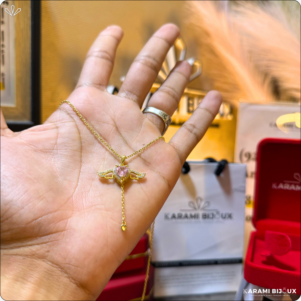 Collier Ribika Argent 925 Doré à l’Or 18K