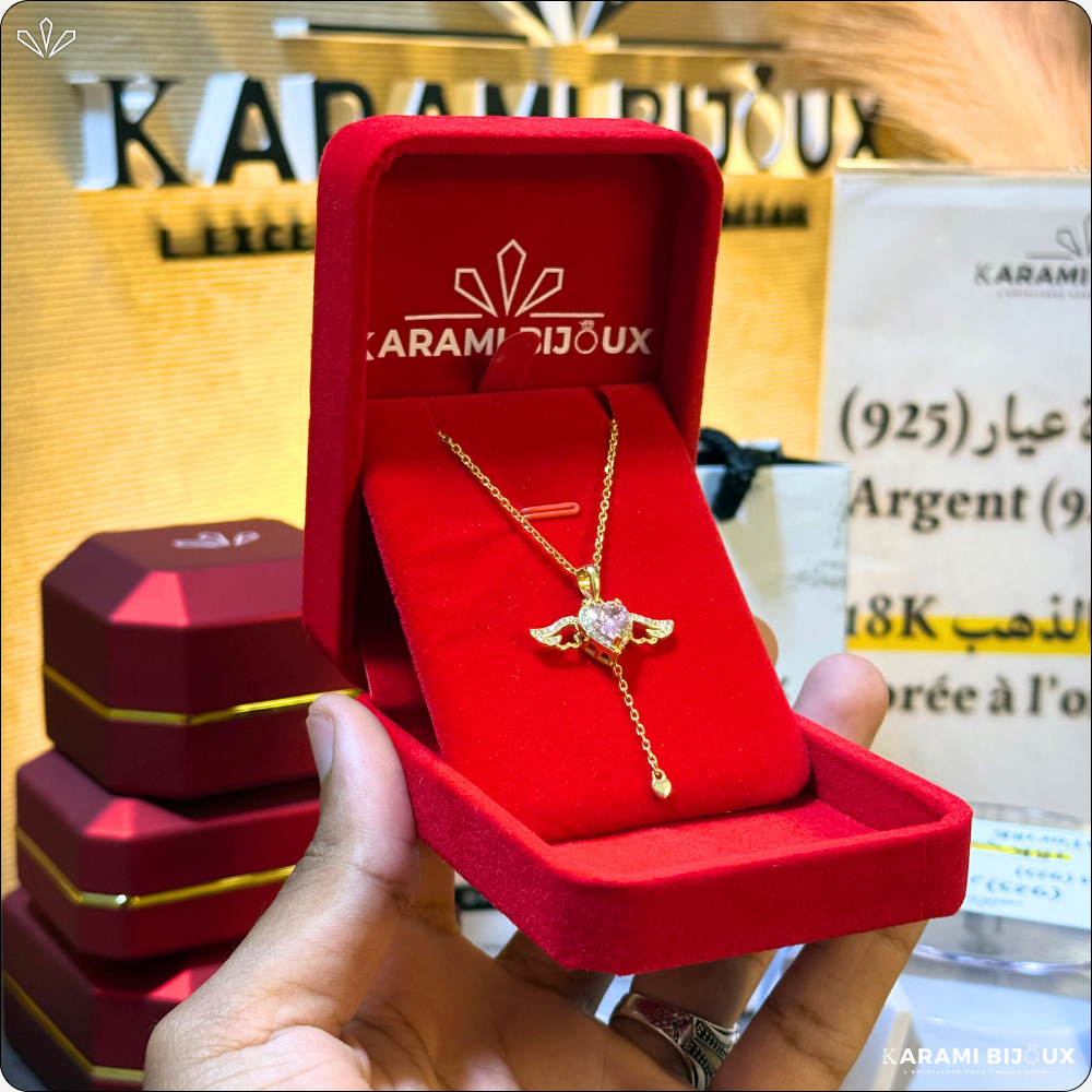 Collier Ribika Argent 925 Doré à l’Or 18K