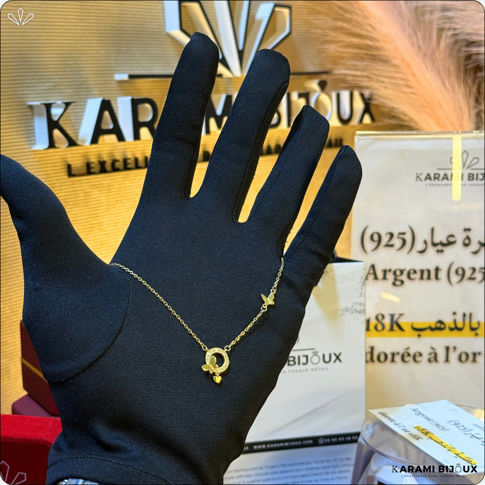Collier Patrika Argent 925 Doré à l’Or 18K