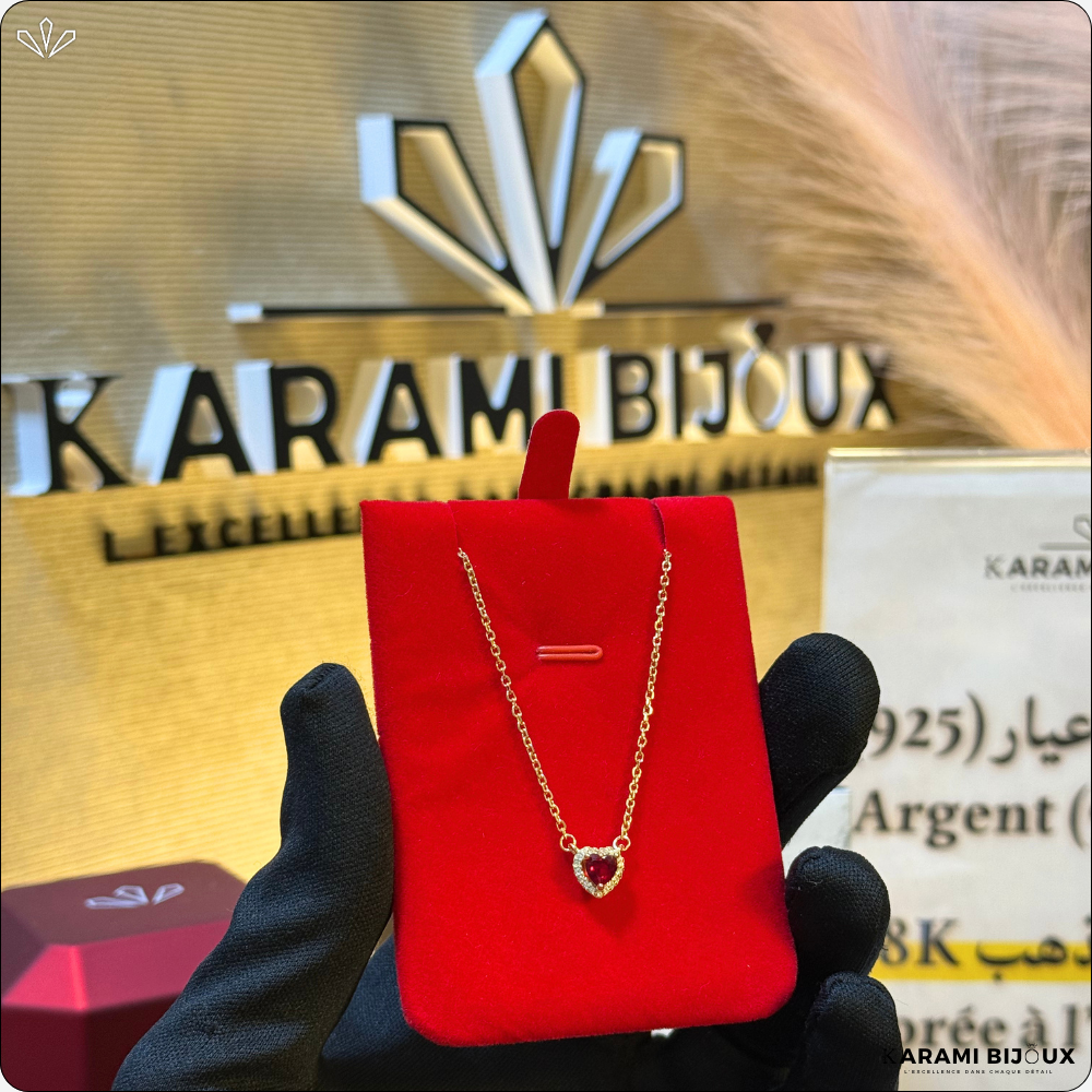 Collier Cardi Argent 925 Doré à l’Or 18K