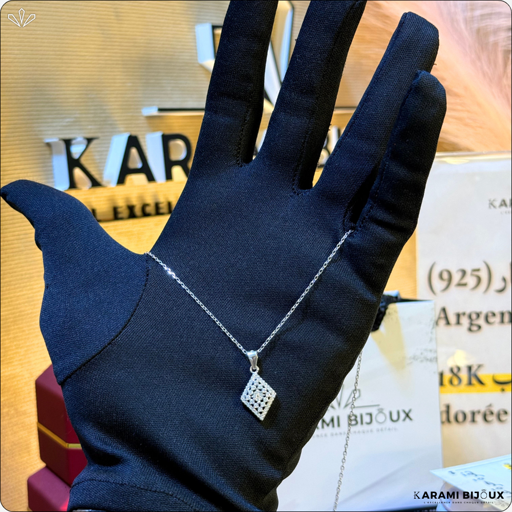 Collier Vironika Argent 925 Doré à l’Or 18K