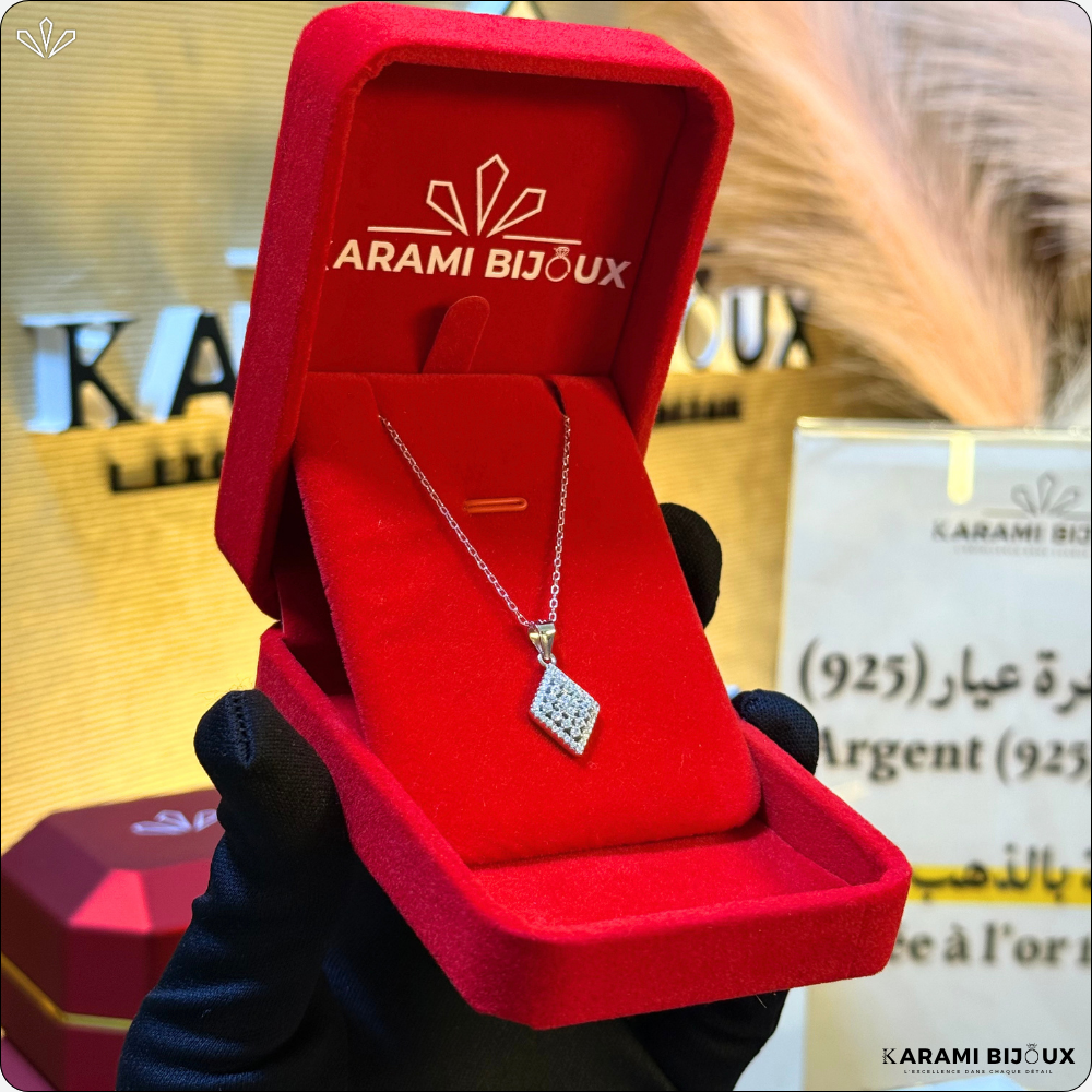 Collier Vironika Argent 925 Doré à l’Or 18K