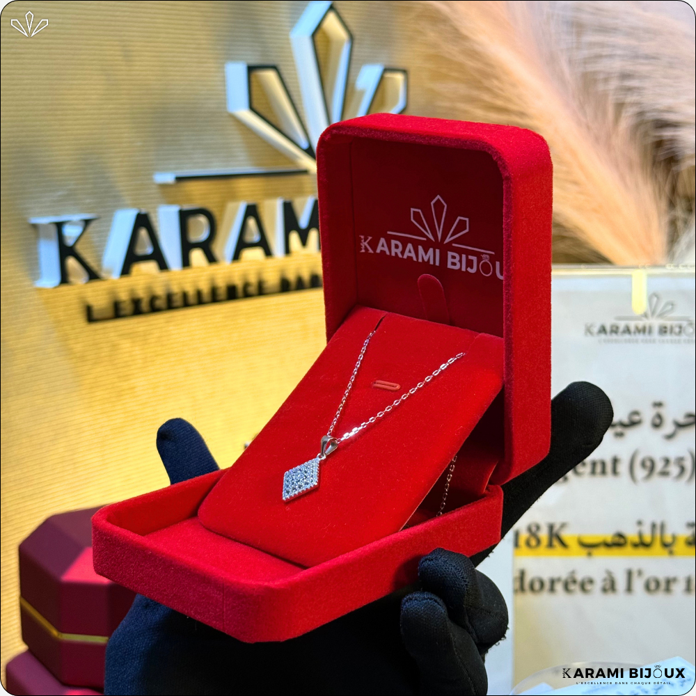 Collier Vironika Argent 925 Doré à l’Or 18K