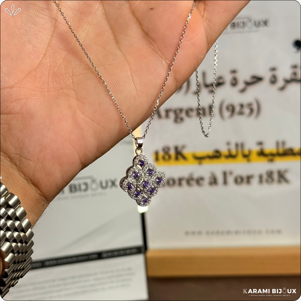 Collier Princess en argent 925 dorée à l’or 18K
