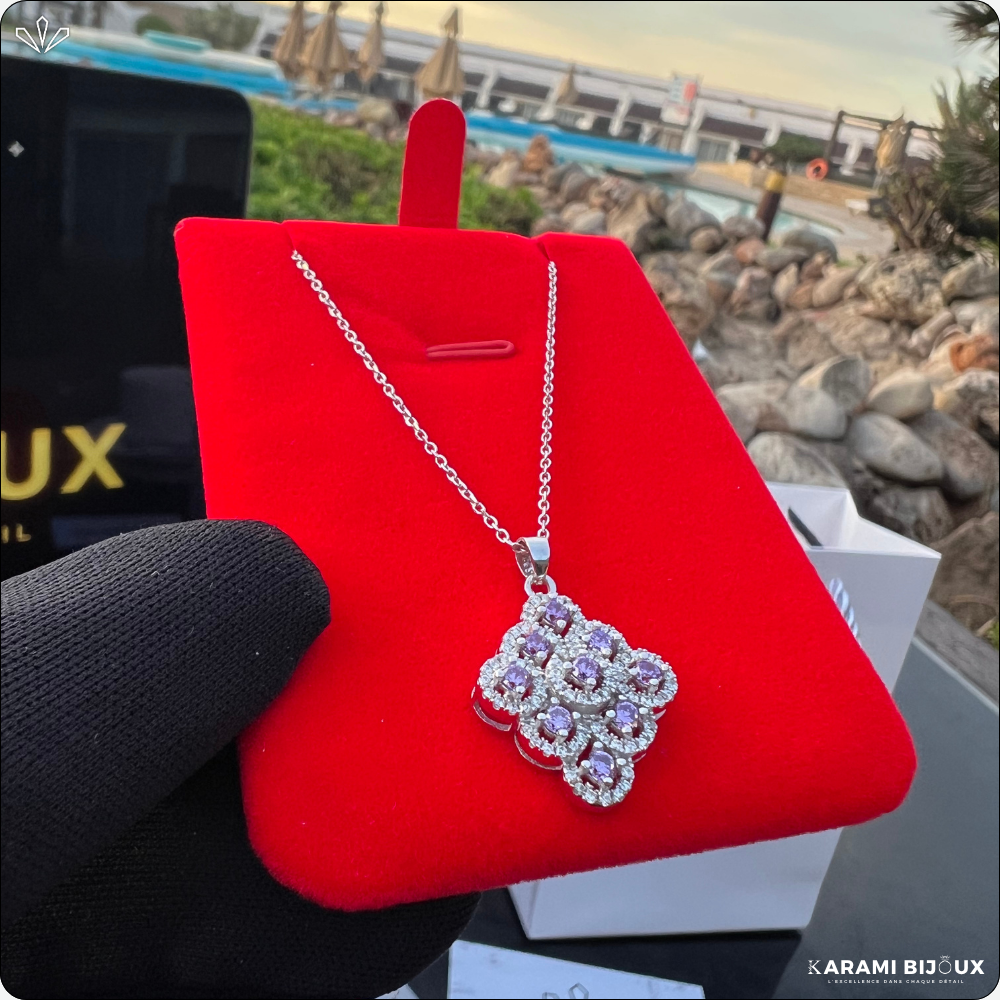 Collier Princess en argent 925 dorée à l’or 18K
