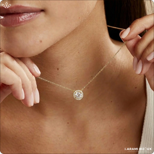 Collier Palma en argent 925 dorée à l’or 18K