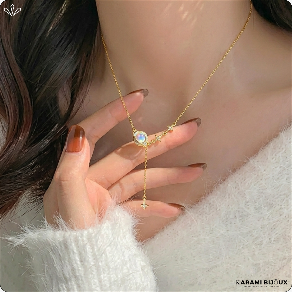 Collier M0707 – Argent 925 Doré à l’Or 18K