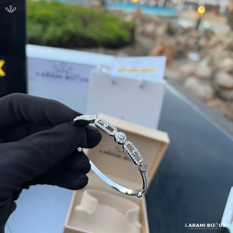 Bracelet "Aurore" en argent 925