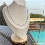 Collier Rivier en argent 925 doré à l’or 18K