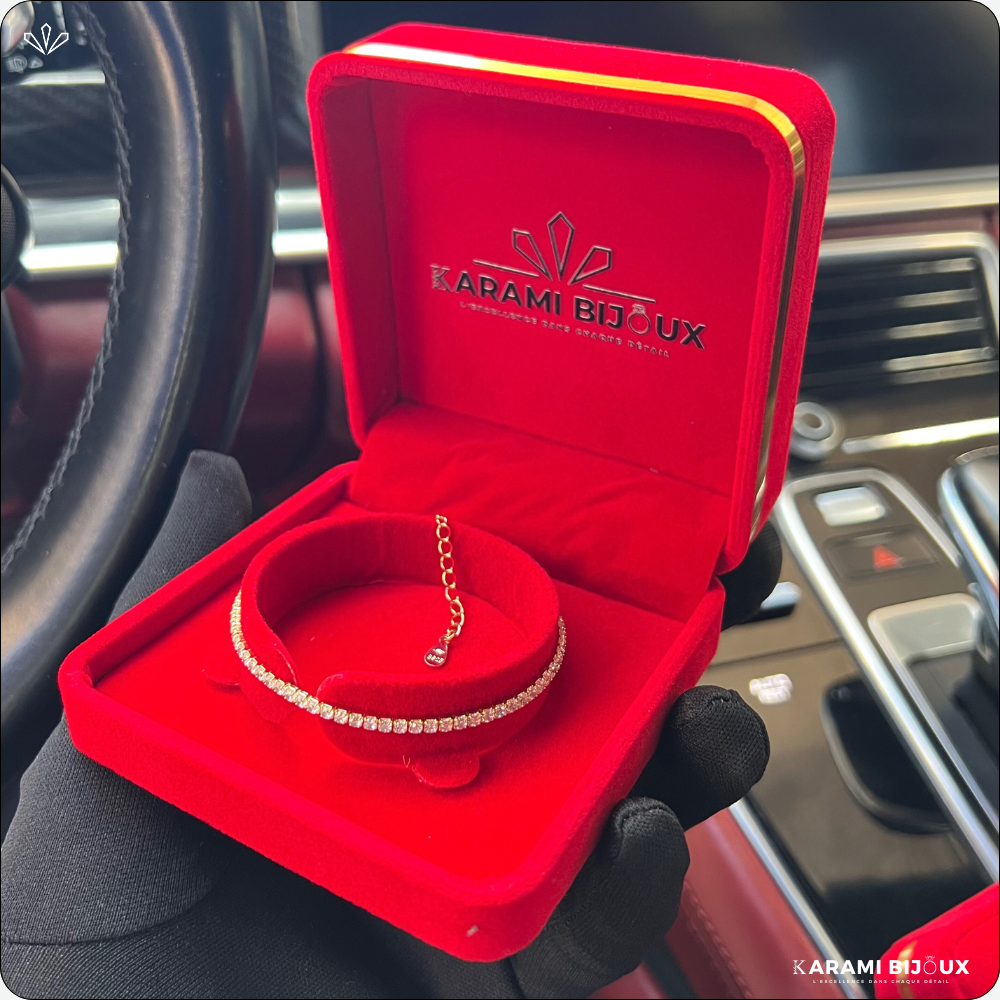 Gourmette Revier en argent 925 dorée à l’or 18K