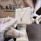 Collier V0802 – Argent 925 Doré à l’Or 18K